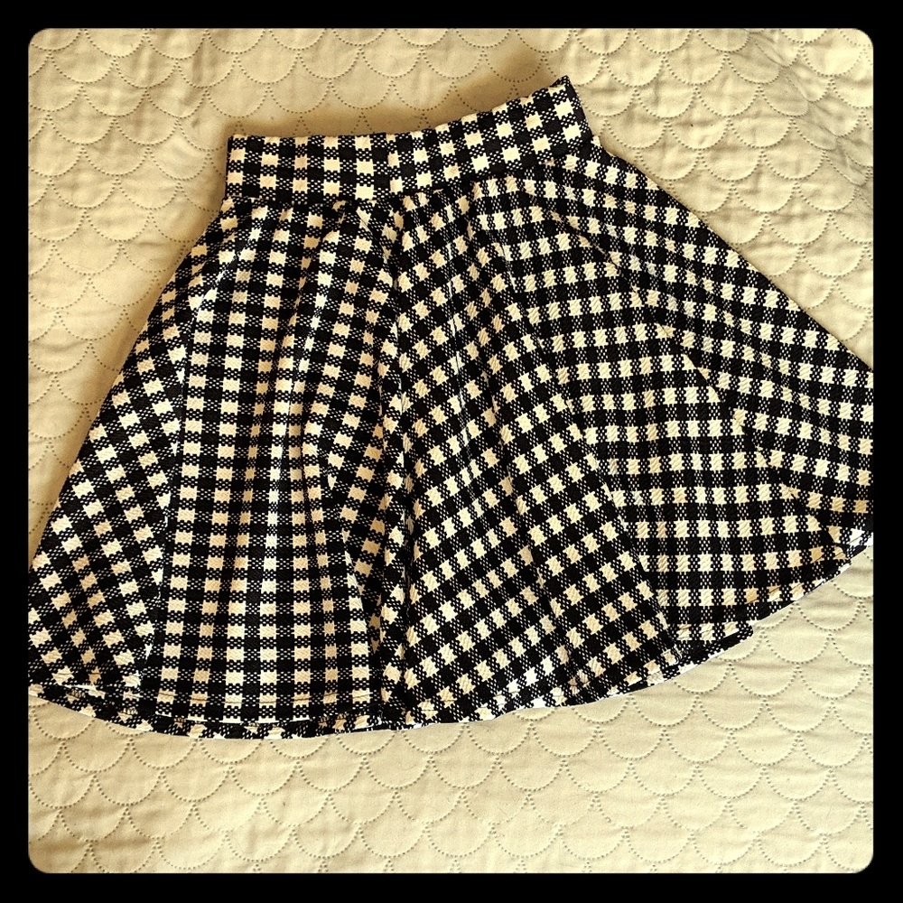 Plaid skirt